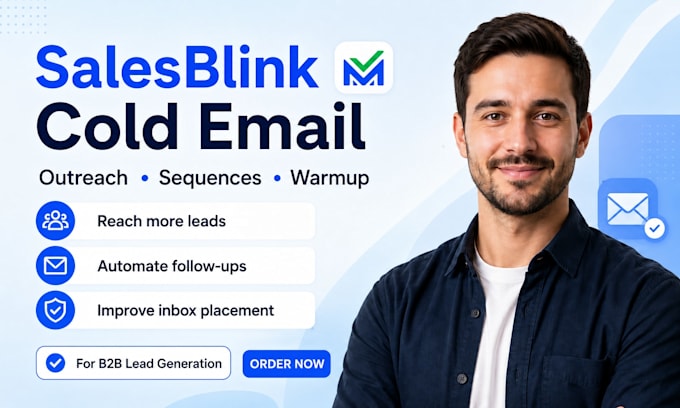 setup salesblink outreach automation for b2b lead generation