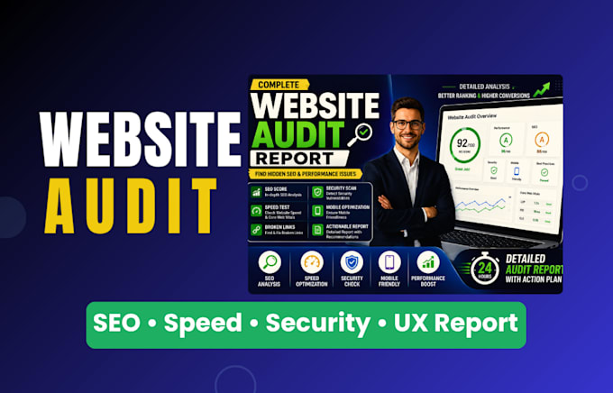 audit your wordpress website for SEO, speed and security