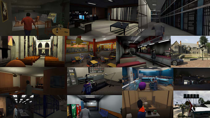 create custom fivem mlo interior, map, ymap, full building design from scratch