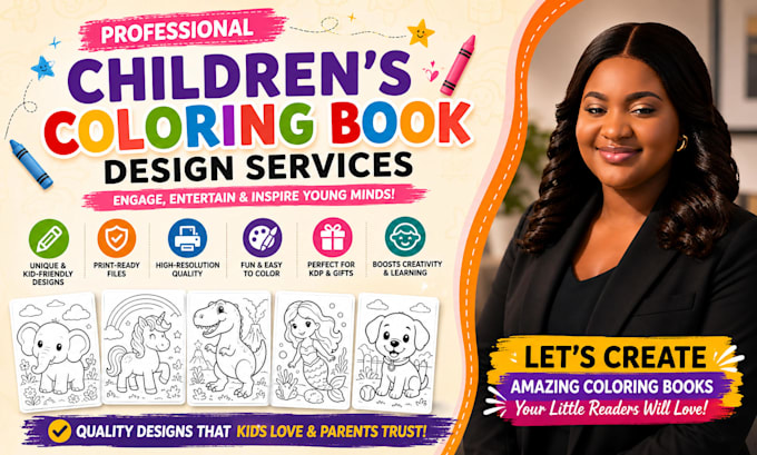 create educational coloring books for preschool and kindergarten