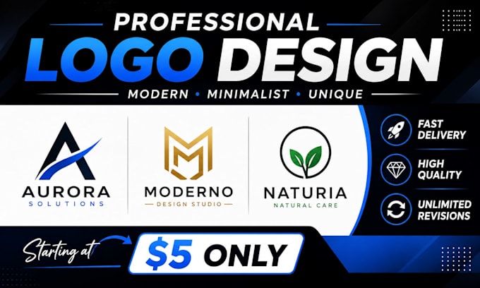 create modern and creative graphic designs
