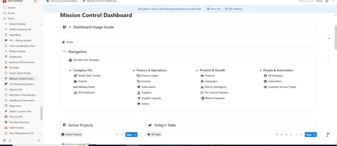 build advanced notion databases, formulas, and relations