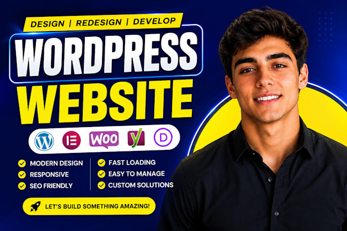 fix design or build a professional wordpress website divi