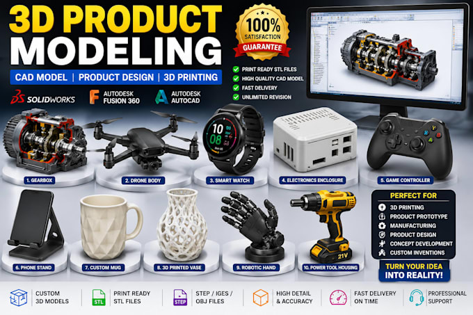 3d product modeling cad model product design 3d printing 3d modeling solidworks
