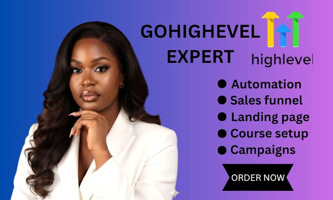 setup gohighlevel CRM, funnels, and workflow automation