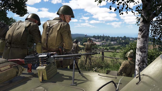 design a complete arma reforger server with custom mods
