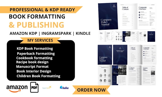 amazon kdp formatting cookbook formatting cookbook, ingramspark formatting