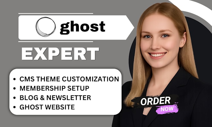 build ghost cms website setup ghost newsletter ghost theme ghost podcast