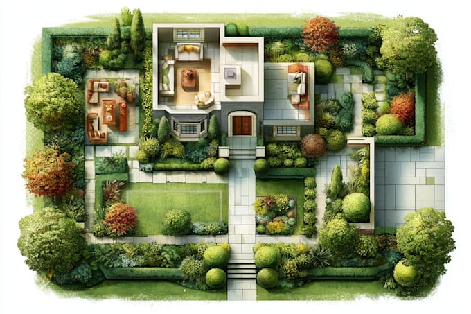 do landscape designs and visuals