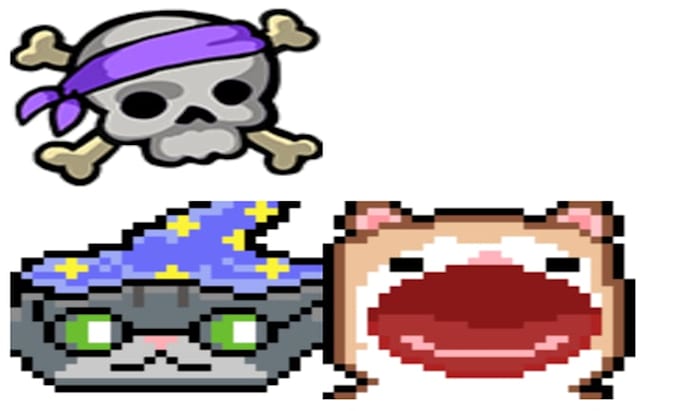 design a custom logo, twitch emote, or qr code for your brand