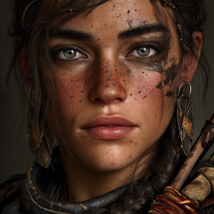 do realistic or fantasy portrait
