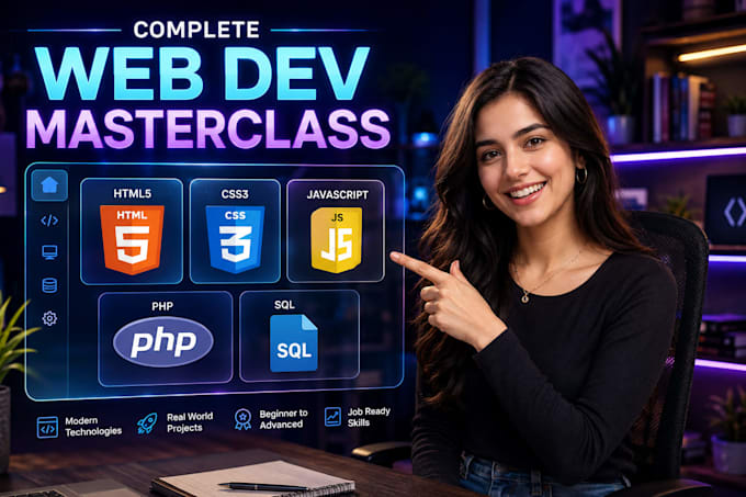 teach live 1 on 1 full stack web development in HTML CSS javascript react