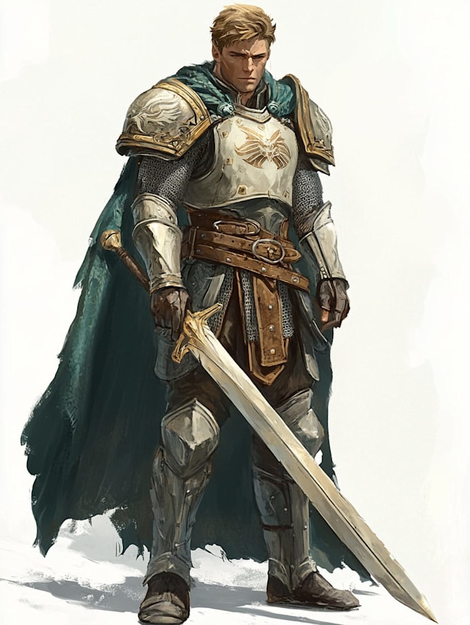fantasy character and dnd character
