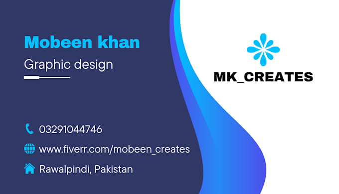 design a professional business card for your brand
