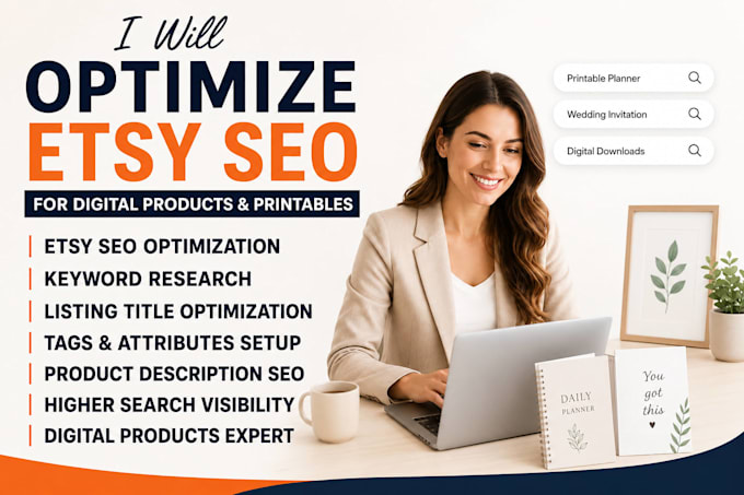 optimize etsy SEO for digital products and printables