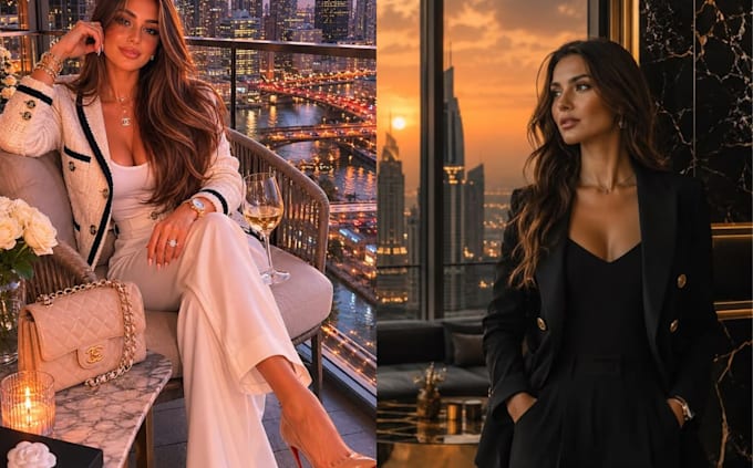 create hyper realistic ai instagram influencer and virtual model