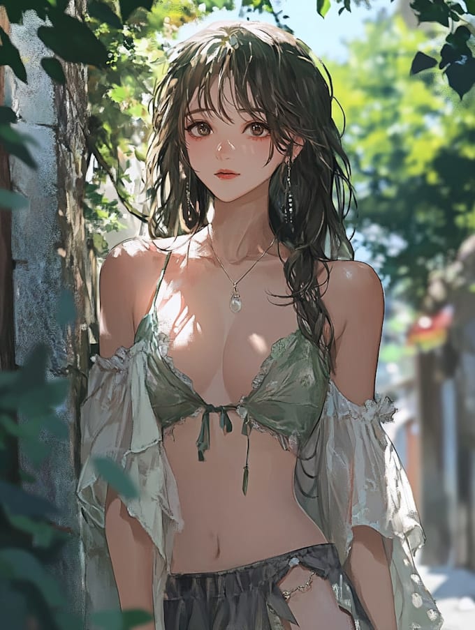 do a anime character