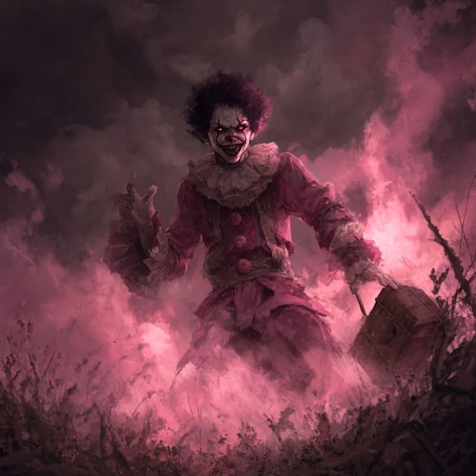 draw surreal horror art
