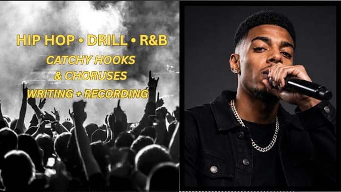write and record a catchy hook or chorus for your song