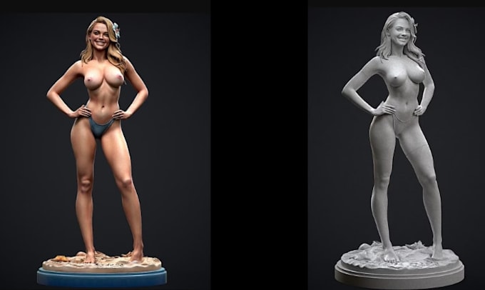 convert 2d to 3d model image to 3d stl file for 3d printing