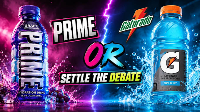 design high CTR thumbnails for challenges and debates