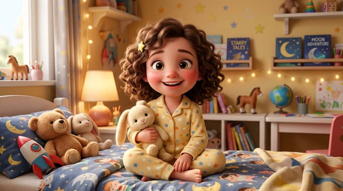 create 3d ai nusery rhymes video ai kid learning video ai kids song