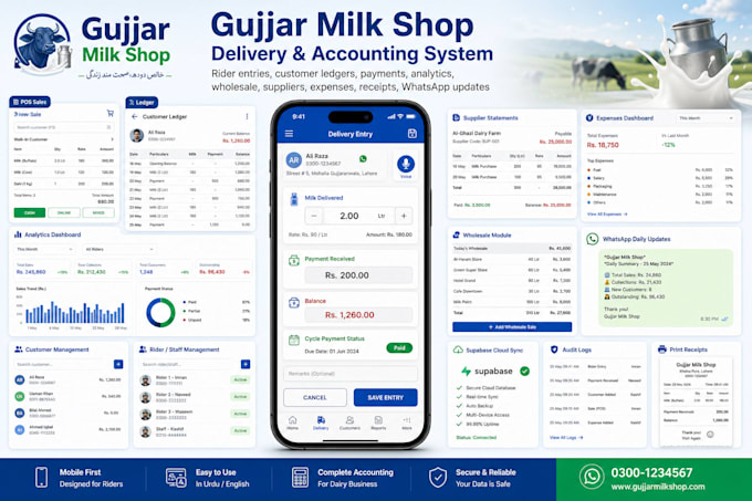 build a professional website, pos system, or business web app