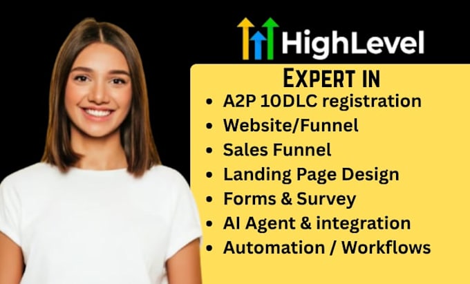 build gohighlevel landingpage, go high level salesfunnel website