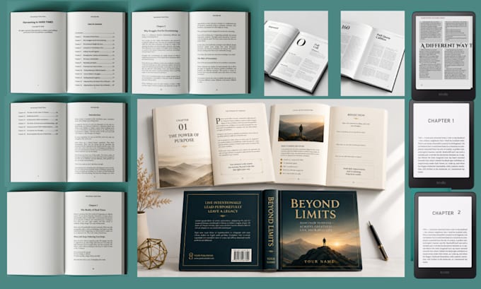 professionally format and layout the interior of your book