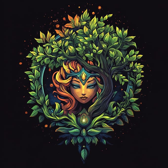 create a fantasy logo
