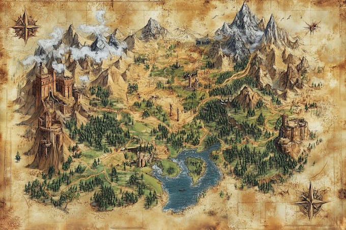 do you rpg fantasy map