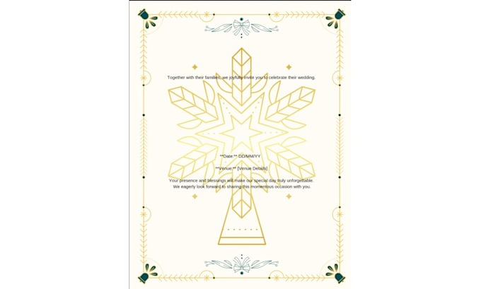 design elegant digital wedding cards