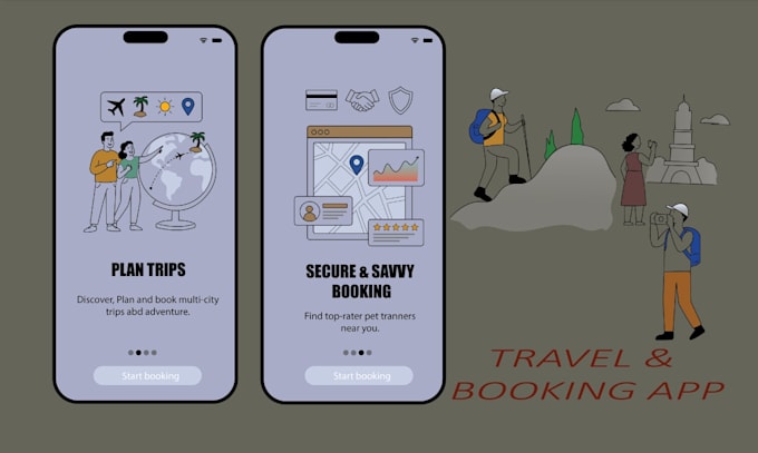 design web and mobile app illustrations for your brand
