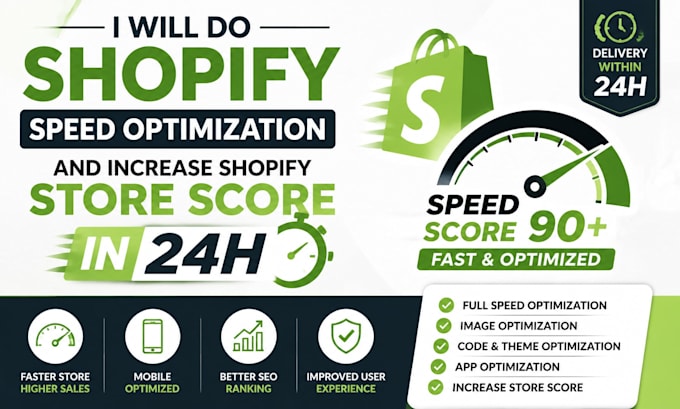 shopify speed optimization to improve store performance