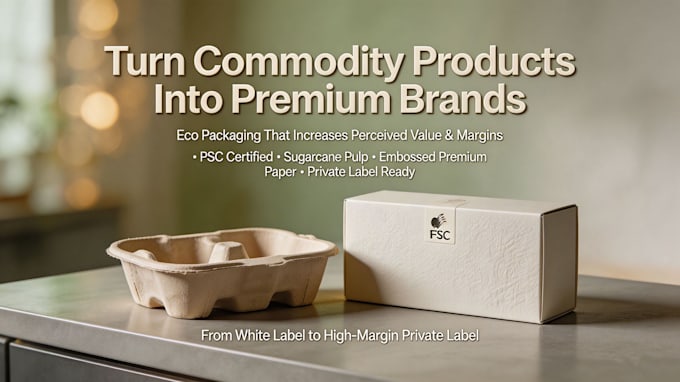 source premium custom eco packaging for your private label