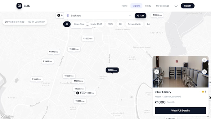 build a full stack web app, booking platform or website in react nextjs