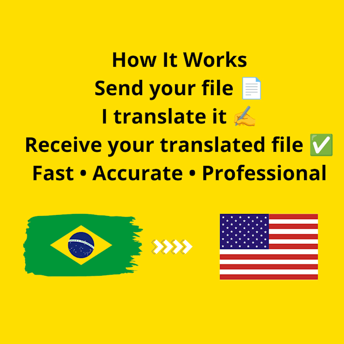 translate english to portuguese