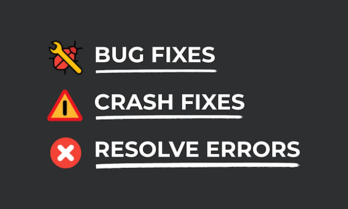 fix flutter bug, flutter error and flutter crash in your mobile app