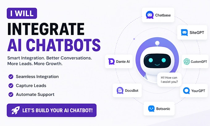 integrate chatbase sitegpt customgpt yourgpt botsonic docsbot danteai