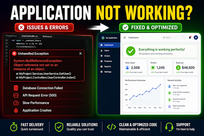 fix bugs in your c sharp and dotnet application
