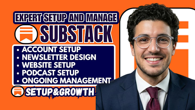setup substack account design substack newsletter design beehiive website fully
