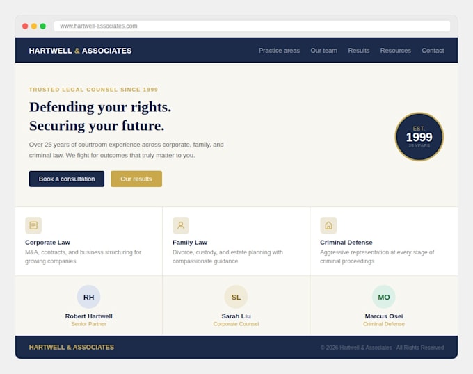 create a fully function website