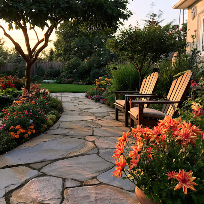 do backyard landscape design, patio, front yard design