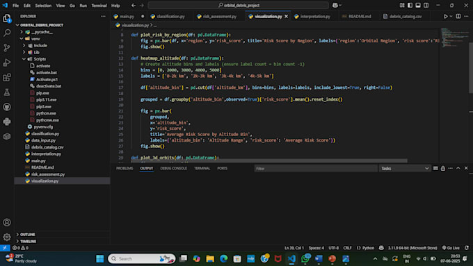 build python projects and solve python tasks