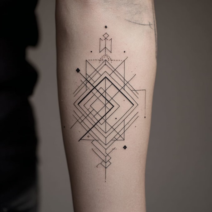 design custom tattoo, sleeve tattoo, fine line tattoo