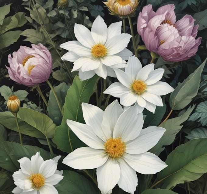do a botanical illustration