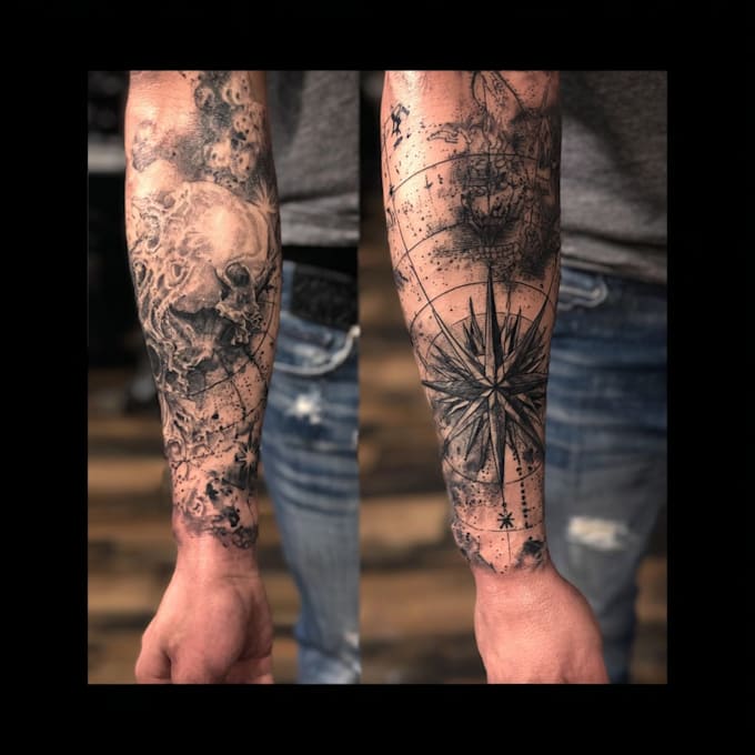 cute anime tattoo design