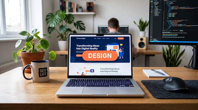 build a responsive website with booking chat bot