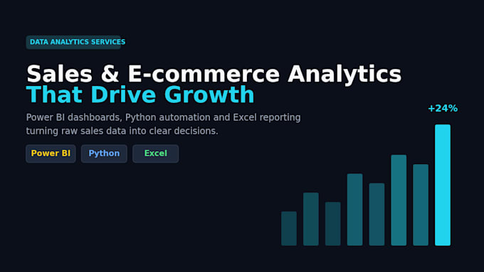 analyze your data and create insightful reports