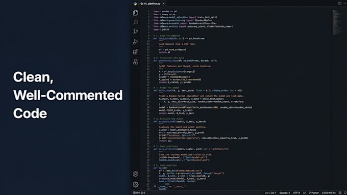 do your machine learning, deep learning, and ai projects in python